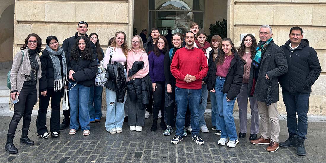 ANDÚJAR DA LA BIENVENIDA AL PROGRAMA ERASMUS